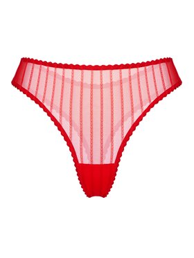 Merci Lingerie Merci Lingerie Stringi EVS30P02H Czerwony