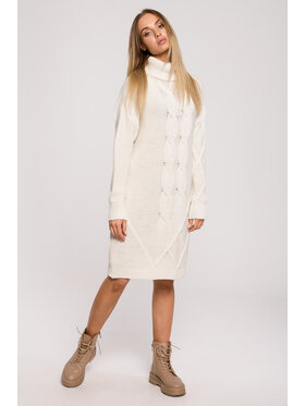 Made of Emotion Made of Emotion Sweter M634 Beżowy