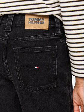 Tommy Hilfiger Traperice KG0KG08146 Crna Regular Fit