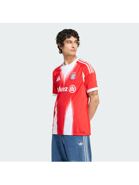 adidas adidas Koszulka techniczna FC Bayern Czerwony Slim Fit