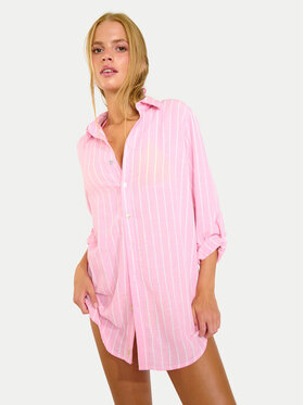 Banana Moon Banana Moon Cămașă Garel Galeana MVD33 Roz Regular Fit