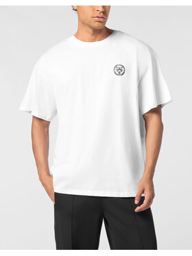 Plein Sport Plein Sport T-Shirt 23095 Biały Regular Fit