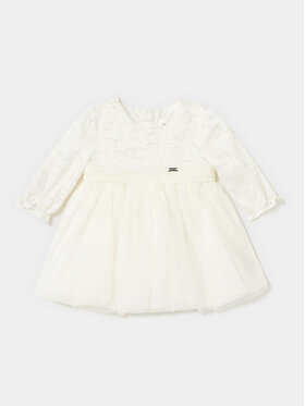 Mayoral Mayoral Elegantes Kleid 2.855 Écru Regular Fit