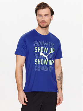 Puma Puma Tricou Performance Running 523240 Albastru Regular Fit