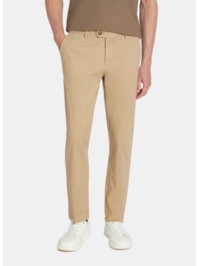 Pako Lorente Pako Lorente Spodnie materiałowe P25WB-WX-001 Beżowy Classic Fit
