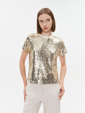 DKNY DKNY T-Shirt P3MH4SIT Golden Regular Fit