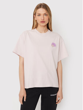 Converse Converse T-shirt Desert Rave 10024662-A03 Rosa Loose Fit