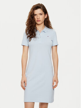 Tommy Hilfiger Tommy Hilfiger Hétköznapi ruha WW0WW43228 Kék Slim Fit