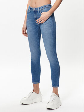 Tommy Hilfiger Tommy Hilfiger Traperice Flex Como WW0WW38519 Plava Skinny Fit