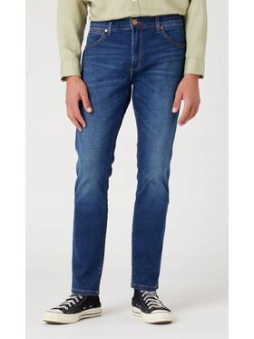 Wrangler Wrangler Jeansy Larston 812 Niebieski Slim Fit
