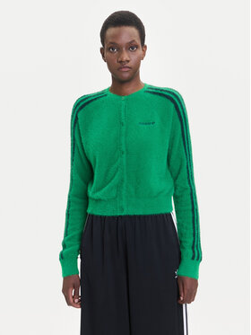 adidas adidas Kardigán Fluffy JW5177 Zöld Regular Fit