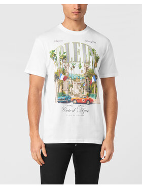 PHILIPP PLEIN PHILIPP PLEIN Tričko 23585 Biela Regular Fit