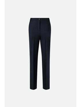 PINKO PINKO Spodnie materiałowe Pleoine Granatowy Regular Fit