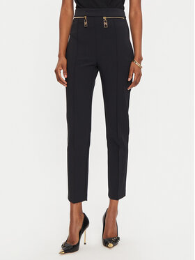 Elisabetta Franchi Elisabetta Franchi Текстилни панталони PA-036-46E2-V320 Черен Slim Fit