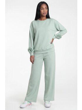 FIGL FIGL Tepláková súprava M1316 Zelená Straight Fit