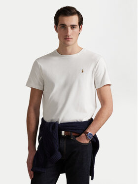 Polo Ralph Lauren Polo Ralph Lauren T-Shirt 710740727 Bílá Slim Fit