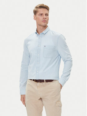 Tommy Hilfiger Tommy Hilfiger Риза MW0MW39431 Светлосиньо Regular Fit