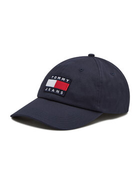 Tommy Jeans Tommy Jeans Šilterica Heritage Cap AM0AM07168 Tamnoplava