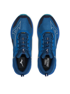 Mizuno Tekaški čevlji Wave Ibuki 4 Gtx GORE-TEX  J1GJ2259 Modra