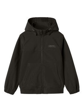 NAME IT NAME IT Softshell kabát 13236573 Fekete Regular Fit