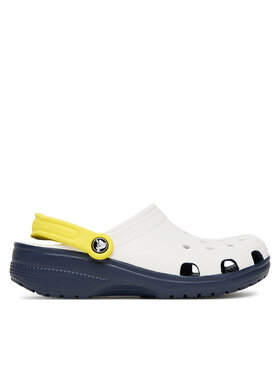 Crocs Crocs Klapki Retro Sport Classic Clog 211281 Biały