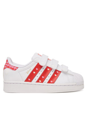 adidas adidas Снікерcи Superstar Led Lights Cf I KK1295 Білий