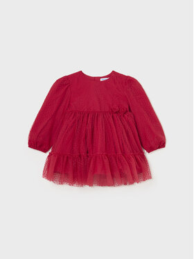 Mayoral Mayoral Vestito elegante 2.971 Rosso Regular Fit