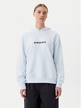 New Balance New Balance Felpa Sport Graphic WT51519 Blu Relaxed Fit