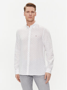 Tommy Hilfiger Tommy Hilfiger Ing MW0MW34615 Fehér Slim Fit