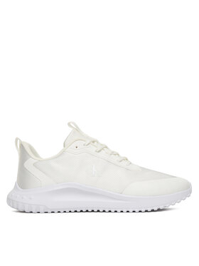 Calvin Klein Calvin Klein Sneakersy Eva Runner Lace Up Mat Mix YM0YM01442 Biały