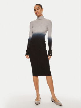 Liu Jo Liu Jo Džemper haljina WF4356 MA47P Siva Slim Fit