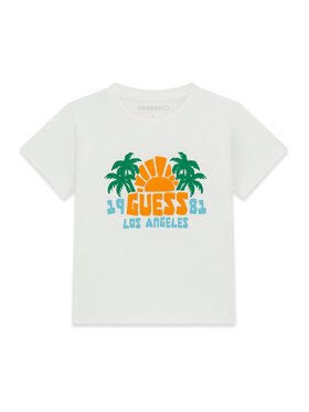 Guess Kids Guess Kids T-Shirt 182571 Biały Classic Fit