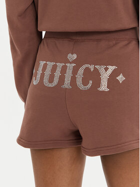 Juicy Couture Športne Kratke Hlače Sully Rodeo JCBHS223825 Rjava Regular Fit