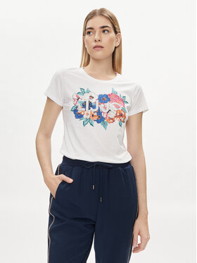 Liu Jo Liu Jo Marškinėliai MA4340 JS923 Balta Regular Fit