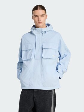 adidas adidas Kurtka przejściowa 161849 Niebieski jasny Loose Fit