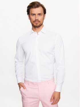 Seidensticker Seidensticker Košeľa 01.641180 Biela Slim Fit