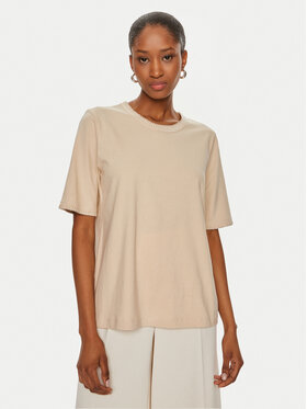 United Colors Of Benetton United Colors Of Benetton T-Shirt 34G7D107B Béžová Regular Fit