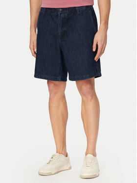 BOSS BOSS Jeans kratke hlače Sandrew 50557454 Mornarsko modra Relaxed Fit