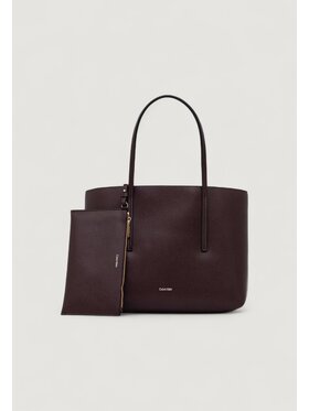 Calvin Klein Calvin Klein Σάκος FOIL LOGO SMALL TOTE Καφέ