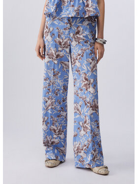 Liu Jo Liu Jo Pantaloni di tessuto WA6441T4853P9502 Blu Regular Fit