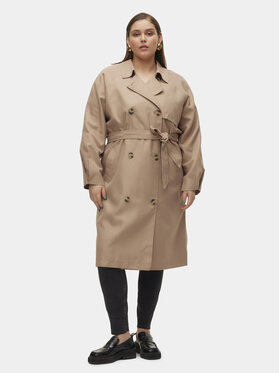 Vero Moda Curve Vero Moda Curve Vihmamantel Doreen 10307261 Beež Regular Fit