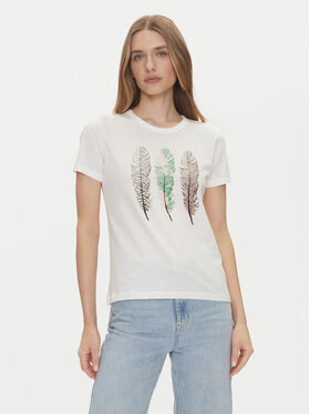 JDY JDY T-shirt Michigan 15311702 Bijela Regular Fit