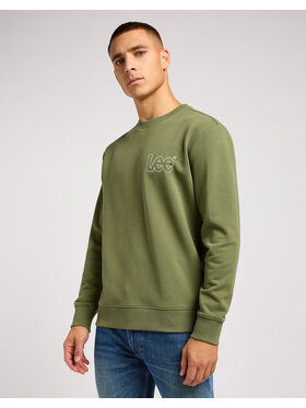 Lee Lee Felpa WOBBLY SWS Verde Regular Fit
