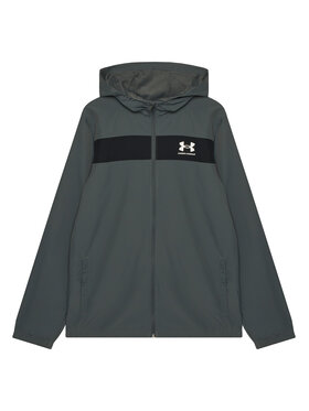 Under Armour Under Armour Átmeneti kabát UA SPORTSTYLE WINDBREAKER 1370183 Szürke Regular Fit