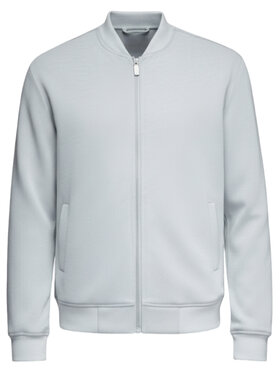 Ombre Ombre Bunda bomber C583 Světle šedá Regular Fit