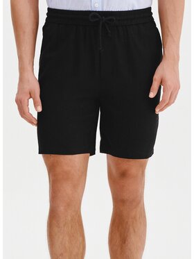 Pako Lorente Pako Lorente Szorty materiałowe P25SF-WS-008 Czarny Classic Fit