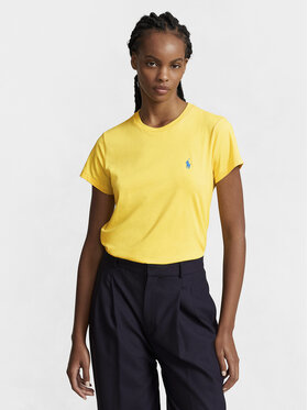 Polo Ralph Lauren Polo Ralph Lauren T-Shirt New Rltpp 211898698018 Żółty Regular Fit