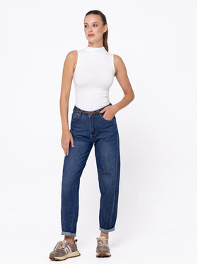 Miss LK Miss LK Jeansy MISSLKSJ Niebieski Relaxed Fit