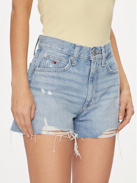 Tommy Jeans Tommy Jeans Džínsové šortky DW0DW17641 Modrá Slim Fit