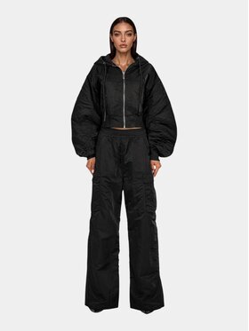 MADE BY SOCIETY MADE BY SOCIETY Kurtka anorak BLOOM Jacket - J27801 Czarny Basic Fit